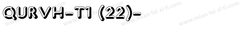 QURVH-T1 (22)字体转换